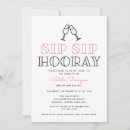 Search for sip sip hooray invitations Typography