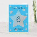 Search for 6th for grandson cards Sixth