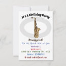 Search for saxophone party invitations Band