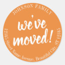 Search for orange address stickers Modern