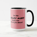 Search for crazy aunt mugs Humour