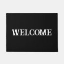 Search for novelty doormats Black
