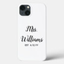 Search for just married iphone cases Bride
