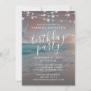 Search for string lights birthday invitations Tropical