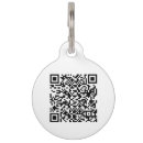 Search for qr code pet tags Black and white