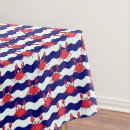 Search for crab tablecloths Nautical