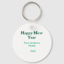 Search for new year key rings Calligraphy typography elegant