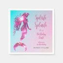 Search for mermaid napkins Our little mermaid