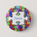 Search for jigsaw badges Colourful