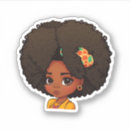 Search for african american hair stickers Afro