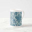 Search for blue and white china mugs Vintage