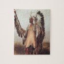 Search for american indian chief puzzles Western