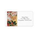Search for st nicholas return address labels Vintage christmas