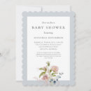Search for greenery shower wedding invitations Blue