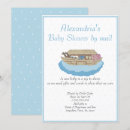 Search for noahs ark baby boy shower invitations For her