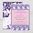 Search for vintage easter bunny invitations Floral