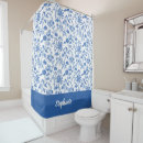 Search for french script shower curtains Botanical