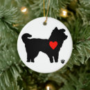 Search for black pomeranian christmas tree decorations Puppy