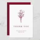 Search for burgundy thank you cards Floral