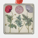 Search for poppy flower christmas tree decorations Botanical