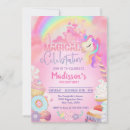 Search for unicorn doughnut invitations Rainbow