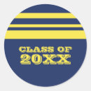 Search for blue and yellow stickers Modern