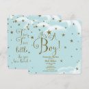 Search for star baby boy shower invitations Clouds