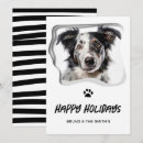 Search for white dog christmas cards Modern