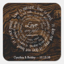 Search for scripture wedding stickers Love never fails