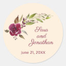 Search for floral wedding stickers Summer