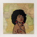 Search for african art puzzles Beautiful woman