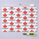 Search for maple leaf tissue paper Canadian pride