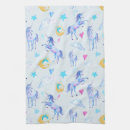 Search for unicorn tea towels Watercolor