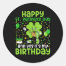 Search for happy birthday patrick stickers Clover