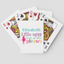 Search for little girl playing cards Pink