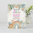 Search for calling all animals birthday invitations Elephant