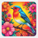 Search for colorful birds stickers Nature