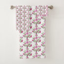 Search for purple flowers bath towels Pretty