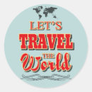Search for vintage world map stickers Traveller