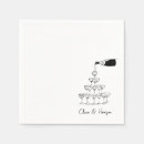 Search for trendy wedding napkins Cocktail