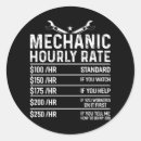 Search for funny mechanic stickers Wrench