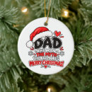 Search for funny dad christmas tree decorations For him