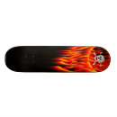 Search for flames design skateboards Blue
