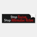 Search for racism bumper stickers Political