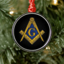 Search for masonic freemason christmas tree decorations Square and compass