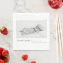 Search for baptism napkins Typography