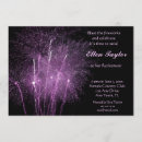 Search for purple retirement party invitations Black