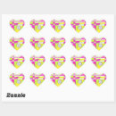 Search for bright pink stickers Abstract
