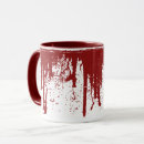 Search for dripping blood mugs Red