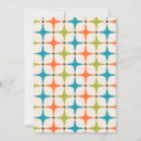 Search for star pattern cards Mid century modern